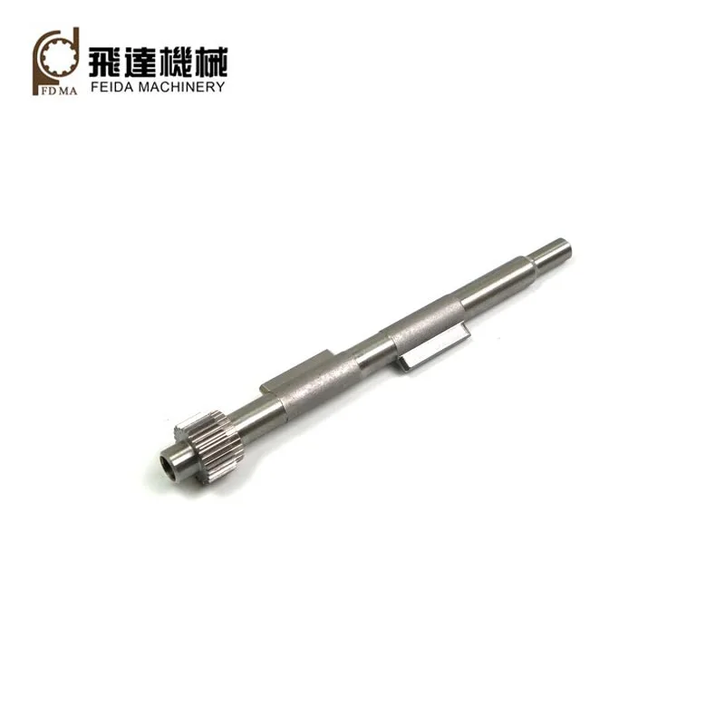 স্প্লাইনের সাথে CNC মেশিনিং যন্ত্রাংশ